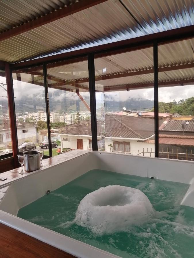 Hostal Spa Casa De Piedra Con Jacuzzi Санта-Роса-де-Кабаль Экстерьер фото
