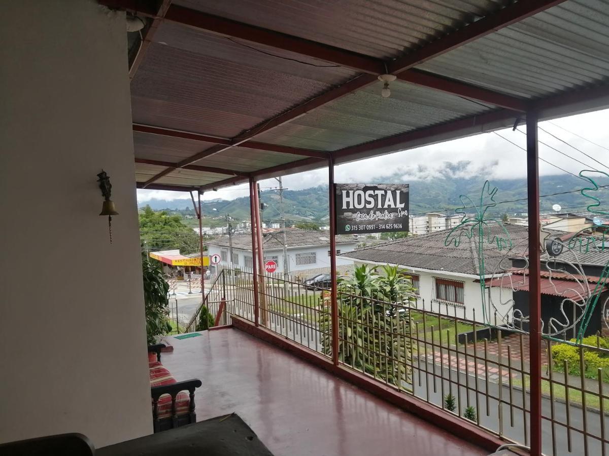 Hostal Spa Casa De Piedra Con Jacuzzi Санта-Роса-де-Кабаль Экстерьер фото